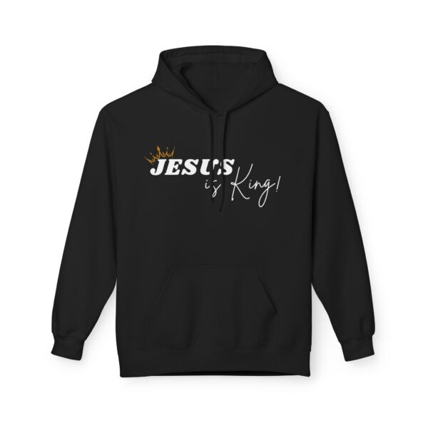 Jesus is King Unisex Hoodie - Image 3