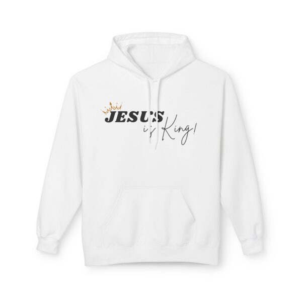 Jesus is King Unisex Hoodie - Image 2